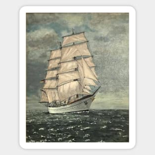 Jorge Foch - A German Sail Training ship Sticker